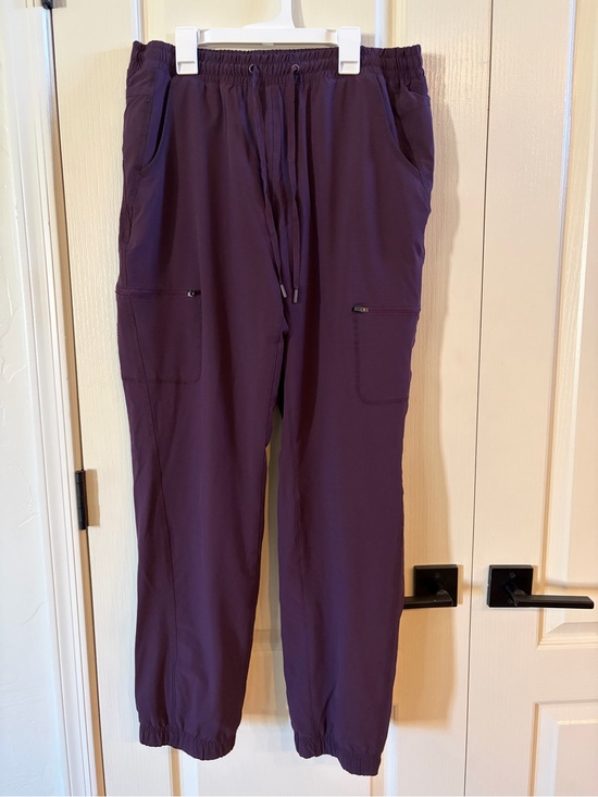 Eddie Bauer Pants - Women's Drawstring Fleece-lined Cargo Jogger Pants - Purple